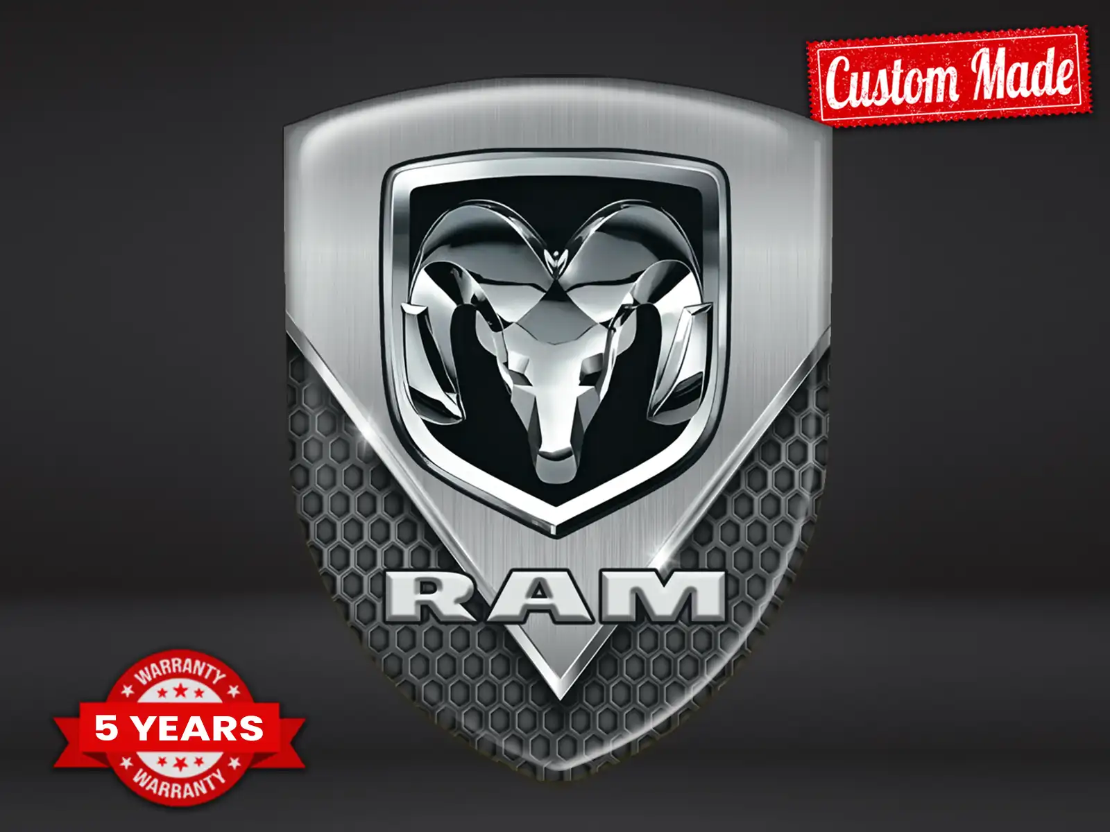 Dodge Domed Emblem Performance Max Stylish Pro Durable